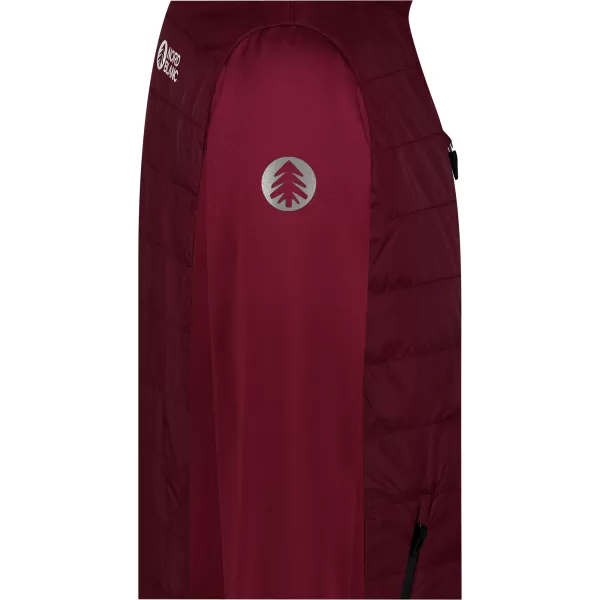  Pánská sportovní bunda NORDBLANC MEANDER NBWJM8360 VÍNOVÁ 