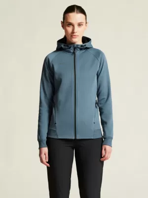Dámská bunda s kapucí CRAFT Corp. ADV Unify Hoodie Jacket W REÁLNÁ