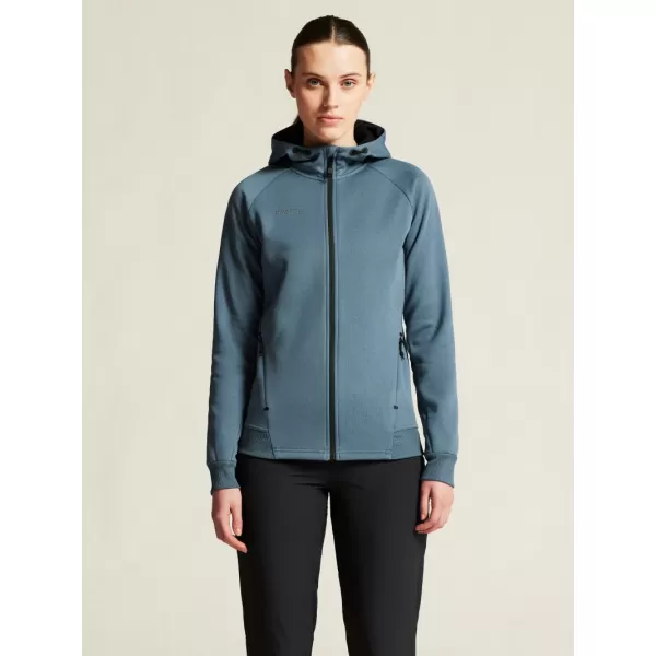  Dámská bunda s kapucí CRAFT Corp. ADV Unify Hoodie Jacket W REÁLNÁ 