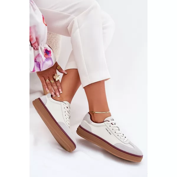  Dámské tenisky LOPEZ JUST DARE SS2D4008 WHITE/GREY 