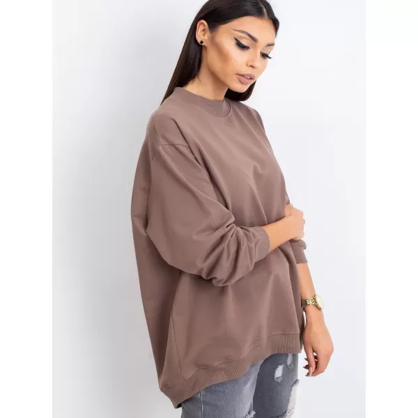  Dámská mikina BASIC FEEL GOOD RV-BL-5185.92P BROWN 