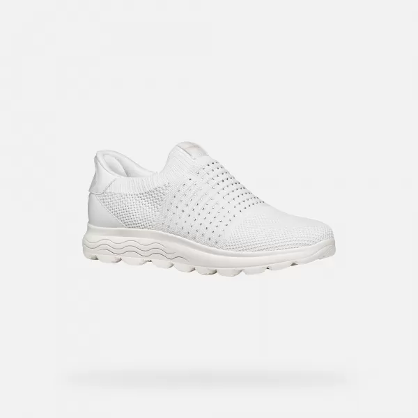  Dámské tenisky GEOX SPHERICA PLUS G012962 BÍLÁ 