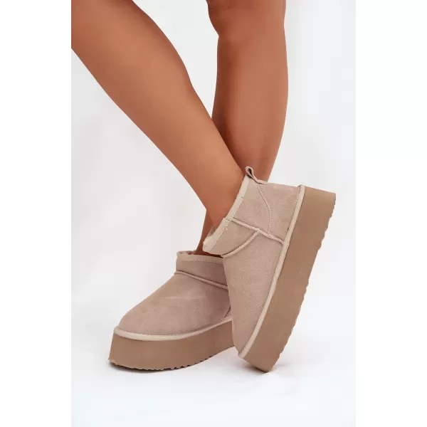  Dámské sněhule BOTO MAIRENE 41122 BEIGE 