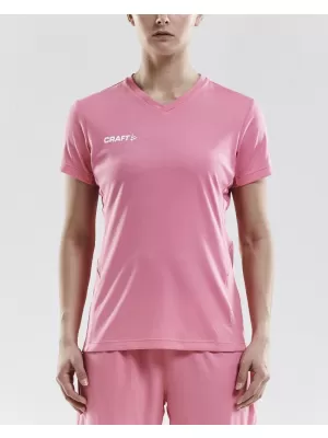 Dámské sportovní tričko s výstřihem do V CRAFT TW Squad Go Jersey Solid W POP
