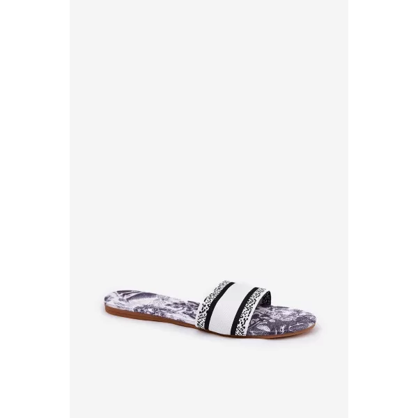  Dámské pantofle BOTO LEYSI 36382 WHITE 