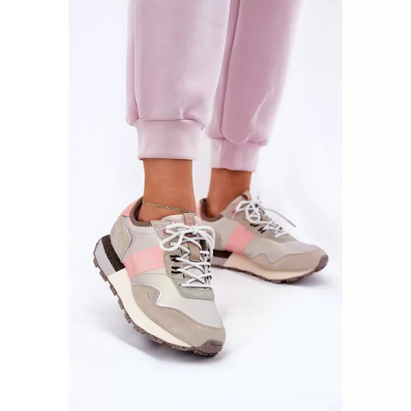  Dámské tenisky BIG STAR RR274243 PINK/GREY 