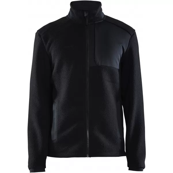  Pánská fleecová mikina Sherpa CRAFT Corp. ADV Pile Fleece Jacket M ČERNÁ 