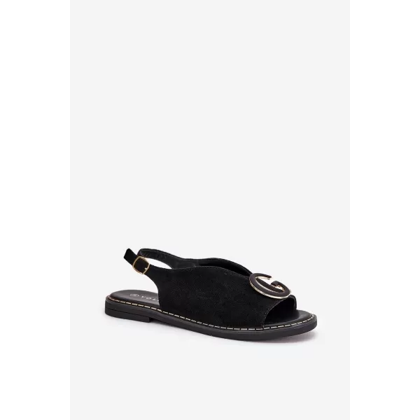 Dámské sandály BOTO KV27-053 35820 BLACK 