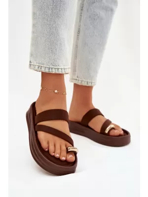 Dámské pantofle BOTO FARIELLE 41284 BROWN
