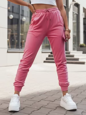 Dámské kalhoty DSTREET RŮŽOVÁ