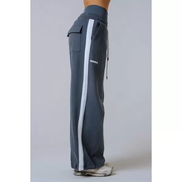  NEBBIA Oversized tepláky POWER 896 GREY 