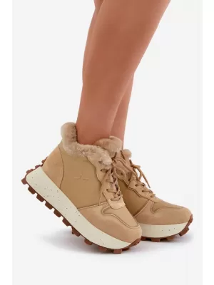 Dámské boty BIG STAR OO274A330 BEIGE