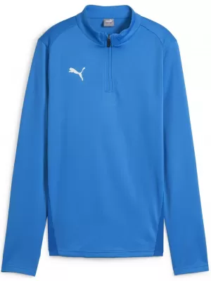 Dámské triko PUMA TEAMGOAL TRAINING 1/4 ZIP WM 658631-02 E.BLU.LEMON/WHITE/TEAM ROYAL