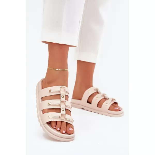  Dámské pantofle BOTO PASIRIELA 37527 BEIGE 