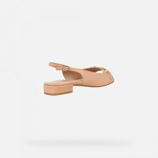  Dámské sandály GEOX NEW ERAKLIA 15 G012991 BÉŽOVÁ 