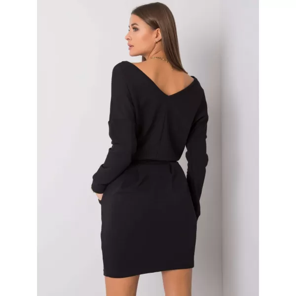  Dámské šaty RUE PARIS RV-SK-6037.18X NOIRE 