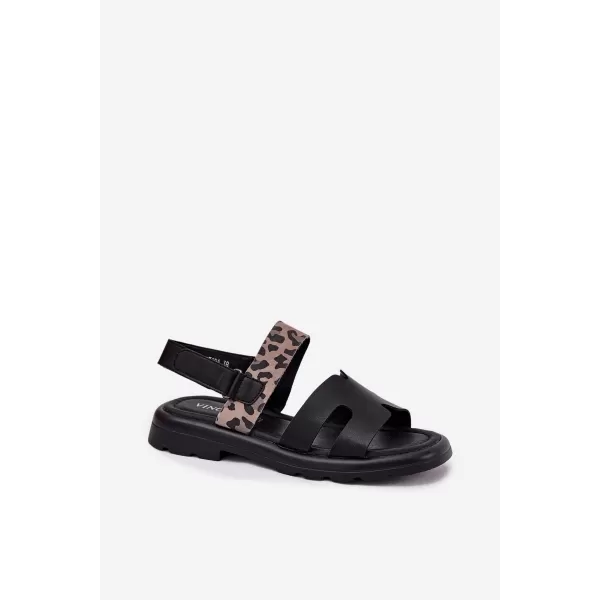  Dámské sandály VINCEZA 66780 BLACK 
