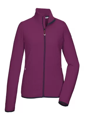 Dámská mikina KILLTEC KOS 79 44214-448 PURPUROVÁ