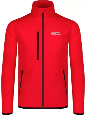 Pánská sportovní bunda NORDBLANC MEANDER NBWJM8360 ČERVENÁ