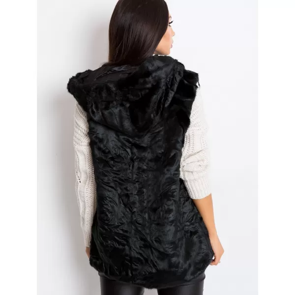  Dámská vesta WOOL FASHION ITALIA AT-KZ-05201.95P NOIRE 