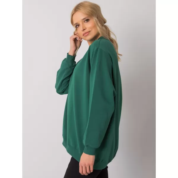  Dámská mikina BASIC FEEL GOOD RV-BL-5185.90P DARK GREEN 
