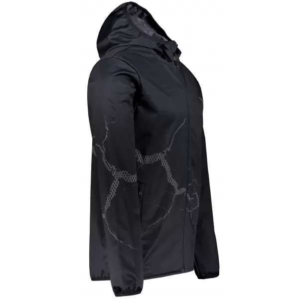  Pánská softshellová bunda premium ALTISPORT VOJ/ALM129JACK01 ČERNOŠEDÁ 
