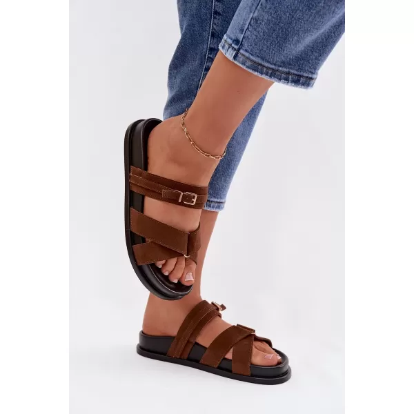  Dámské pantofle BOTO SELORINA 41608 BROWN 