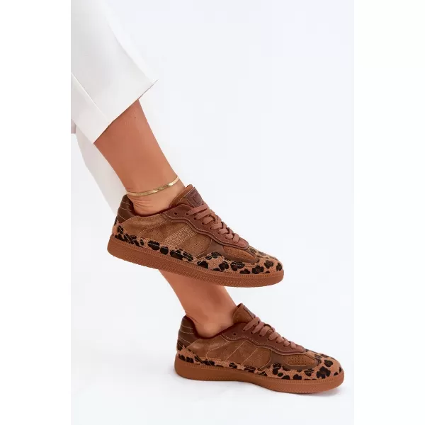  Dámské tenisky LOPEZ JUST DARE SS2D4017 BROWN/BEIGE 