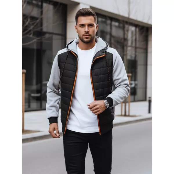  Pánská bunda DSTREET SVĚTLE ŠEDÁ 