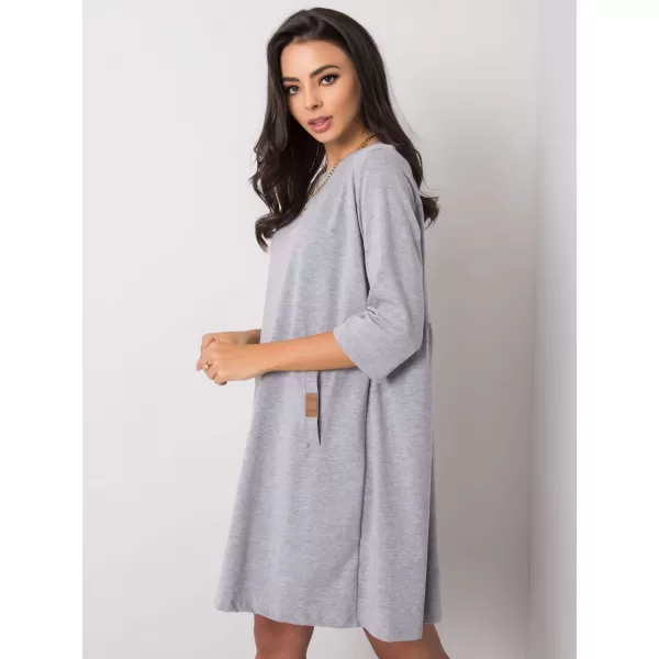 Dámské šaty RELEVANCE RV-SK-6274.36P GRAY 