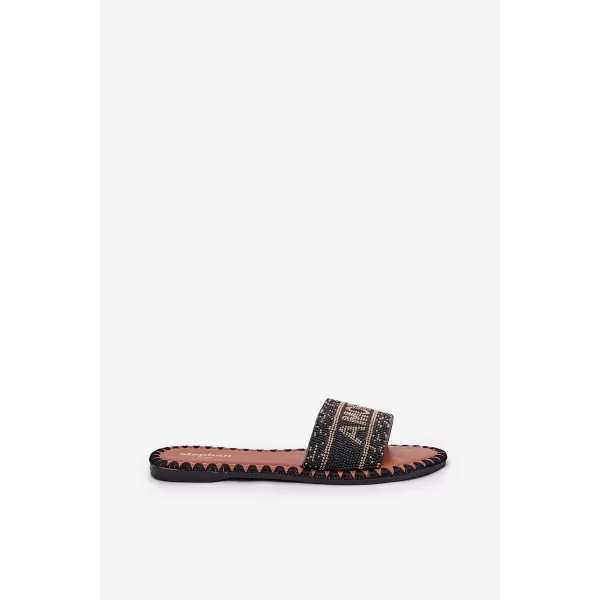  Dámské pantofle BOTO DORFEDI 36057 BLACK 