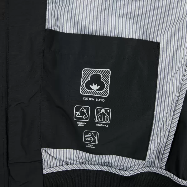  Pánská bunda GEOX VINCIT G014350 ČERNÁ 