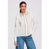 Dámská košile LARICA OW-SH-E0021 WHITE