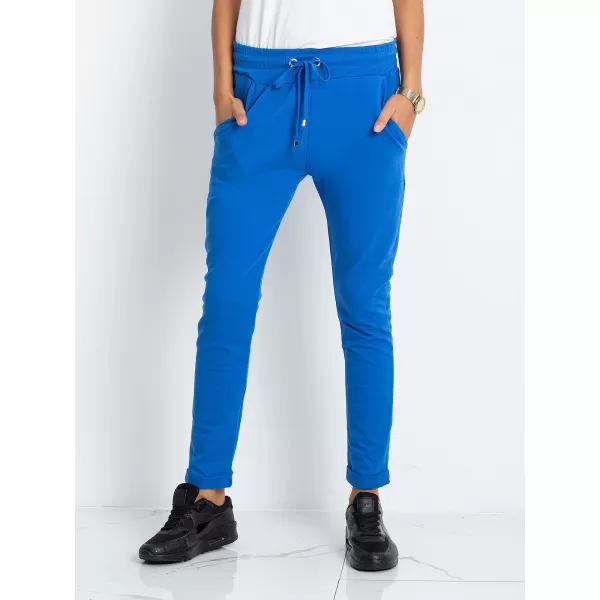  Dámské tepláky BASIC FEEL GOOD RV-DR-3698.06X DARK BLUE 