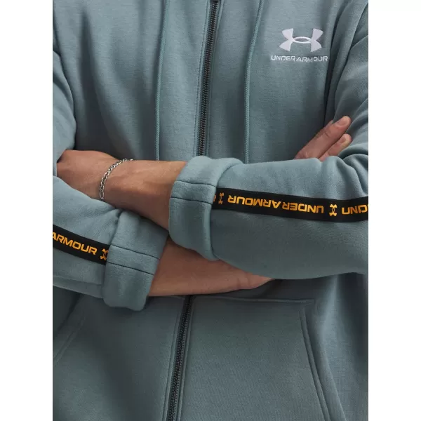  Pánská mikina UNDER ARMOUR UA ICON FLEECE FZ TAPING 1390298-587 MODRÁ 
