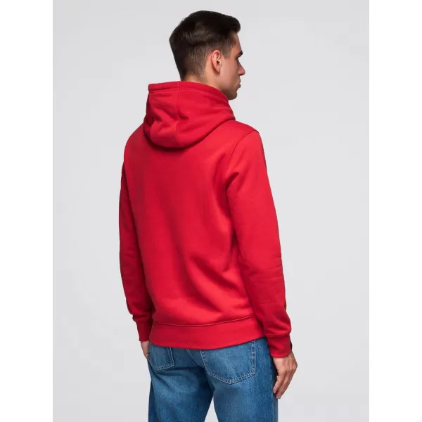  Pánská mikina OMBRE B1714 RED 