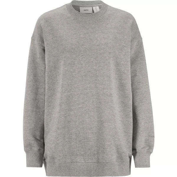  Dámská těžká mikina CRAFT Corp. Frequent Sweatshirt W ŠEDÝ MELÍR 