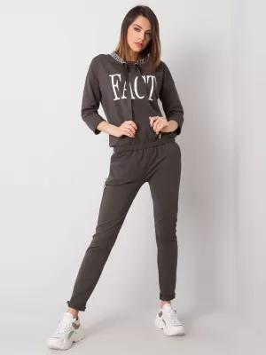 Dámský set RELEVANCE RV-KMPL-6421.06 DARK KHAKI