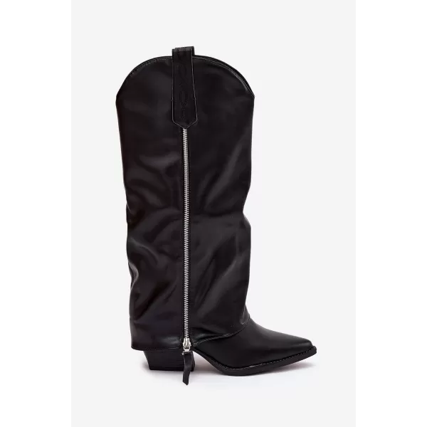  Dámské kozačky BOTO PALIRA 40676 BLACK 