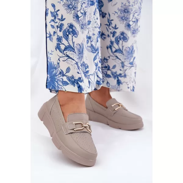  Dámské mokasíny VINCEZA 88007 BEIGE 
