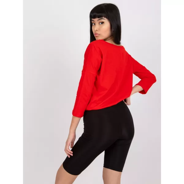  Dámská halenka BASIC FEEL GOOD RV-BZ-4691.39P RED 