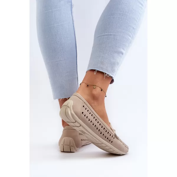  Dámské mokasíny BOTO RASIRNA 31619 BEIGE 