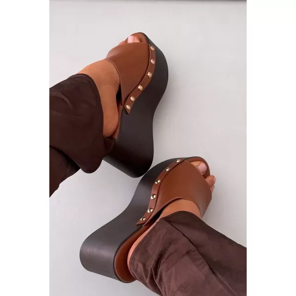  Dámské nazouváky BOTO MARELINE 41236 CAMEL 
