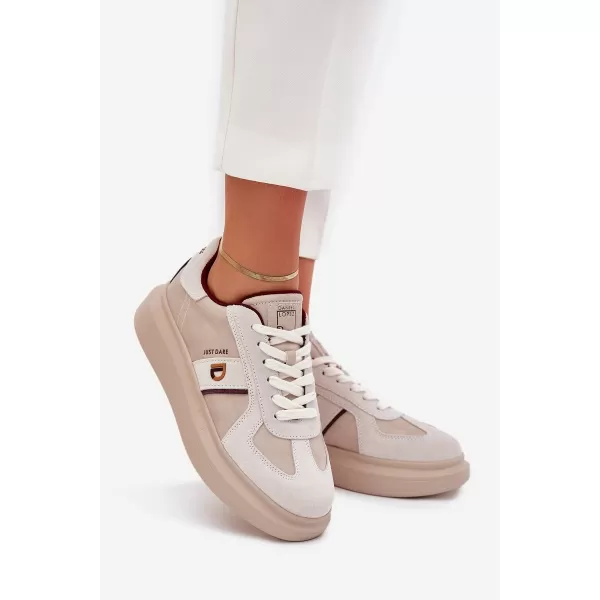  Dámské tenisky LOPEZ JUST DARE SS2D4003 BEIGE 