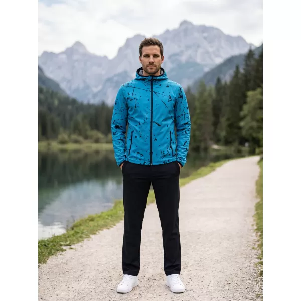  Pánská softshellová bunda premium ALTISPORT VOJ/ALM034JACK01 EMERALD 