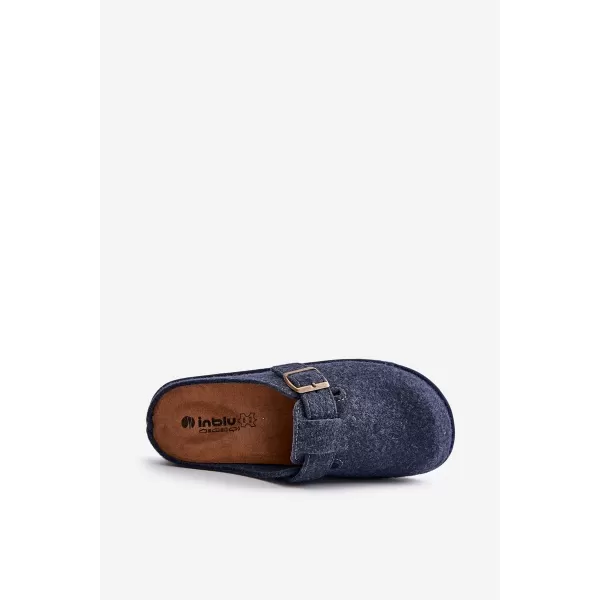  Pánské pantofle INBLU SI000001 BLUE 