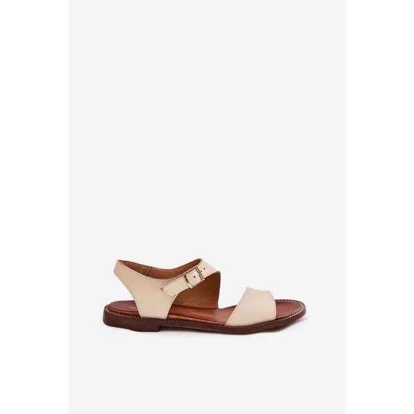  Dámské sandály ZAZOO 3014 BEIGE 