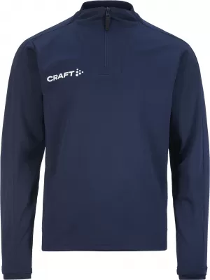 Dětská tréninková bunda s 1/4 zipem CRAFT TW Evolve 2.0 Half Zip Jr NÁMOŘNÍ MODRÁ