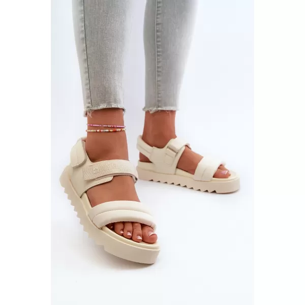  Dámské boty BIG STAR NN274751 BEIGE 