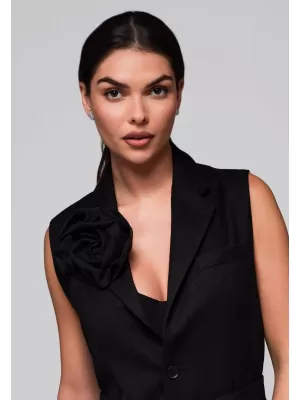 Dámská vesta LARICA LW-BLZV-0102 BLACK